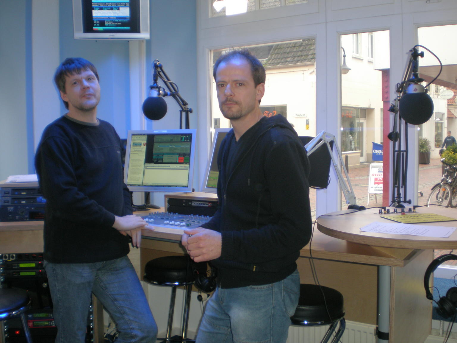 Michael Diers & Ralf Koch im Studio Jever
